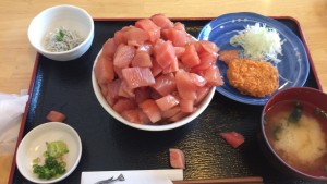 清水市 まぐろいっぱい丼 ③